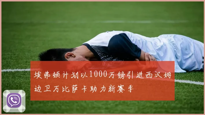 埃弗顿计划以1000万镑引进西汉姆边卫万比萨卡助力新赛季